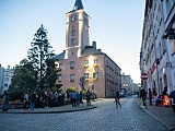 Protest przebiegł spokojnie i bez konieczności interwencji policji.  