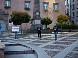 Protest przebiegł spokojnie i bez konieczności interwencji policji.  