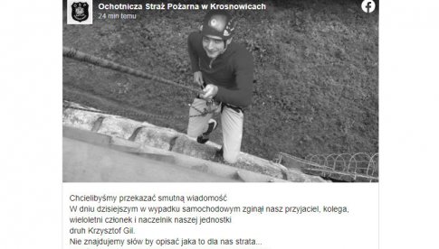 Jak poinformowali druhowie z OSP Ołdrzychowice Kłodzkie, ofiarami wypadku byli ich koledzy, strażacy-ochotnicy.