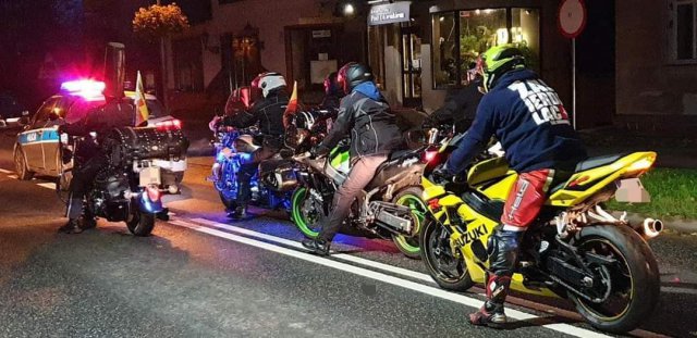 Kolejny strajk w Kudowie-Zdoju. Protestujących wsparli motocykliści [Foto, Wideo]