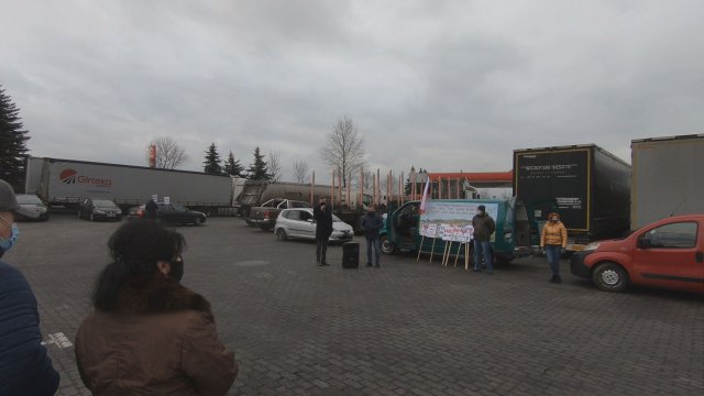Trzeci protest samochodowy przeciwko planowanemu przebiegowi drogi S8 [Foto]
