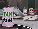 Trzeci protest samochodowy przeciwko planowanemu przebiegowi drogi S8 [Foto]