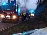 Dachowanie na DK-8 w Kudowie-Zdroju 