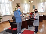 Betlejemskie Światło Pokoju dotarło do Starostwa Powiatowego w Kłodzku