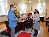 Betlejemskie Światło Pokoju dotarło do Starostwa Powiatowego w Kłodzku