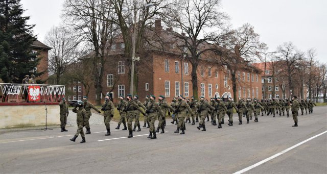 w 22. Karpackim Batalionie Piechoty Górskiej odbyła się uroczysta przysięga wojskowa szeregowych elewów 