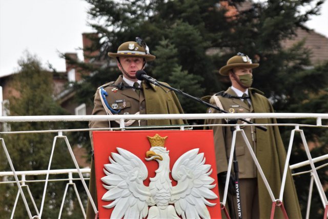 w 22. Karpackim Batalionie Piechoty Górskiej odbyła się uroczysta przysięga wojskowa szeregowych elewów 