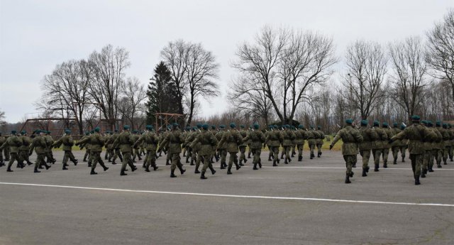 w 22. Karpackim Batalionie Piechoty Górskiej odbyła się uroczysta przysięga wojskowa szeregowych elewów 