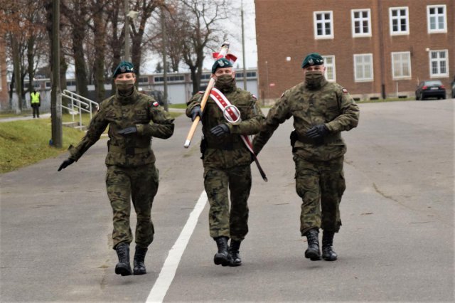 w 22. Karpackim Batalionie Piechoty Górskiej odbyła się uroczysta przysięga wojskowa szeregowych elewów 