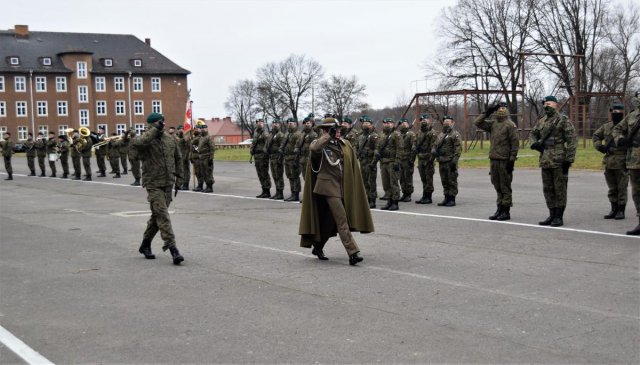 w 22. Karpackim Batalionie Piechoty Górskiej odbyła się uroczysta przysięga wojskowa szeregowych elewów 