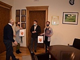 Mistrzyni Polski w kolarstwie górskim MTB XCO oraz w jeździe indywidualnej na czas BMX w kategorii Juniorek Młodszych, Natalia Grzegorzewska odebrała nagrodę od starosty kłodzkiego za wybitne osiągnięcia sportowe.