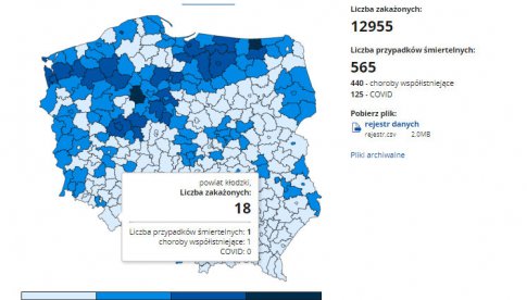 Aktualne dane dotyczące sytuacji epidemiologicznej w powiecie kłodzkim