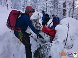 [FOTO] Zwłoki mężczyzny w Chatce pod Śnieżnikiem