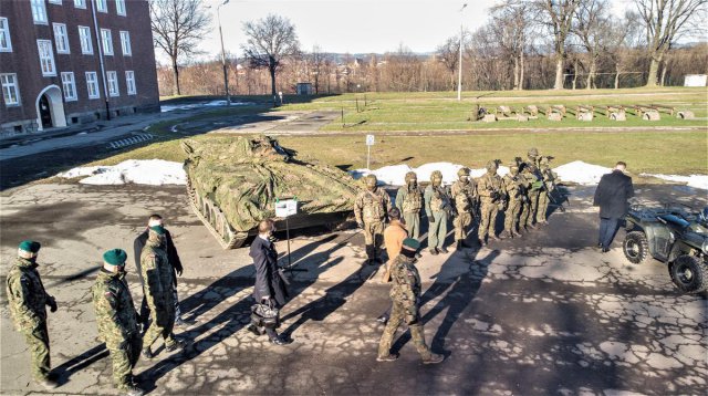 Wizyta wiceministra obrony narodowej w 22. Karpackim Batalionie Piechoty Górskiej w Kłodzku