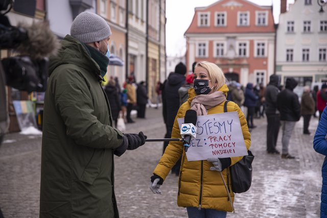 Przedstawiciele branż: turystycznej, hotelarskiej i gastronomicznej po raz kolejny wzięli udział w proteście