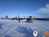 W piątek, 19 lutego na stoku narciarskim w Zieleńcu doszło do kolejnego wypadku, do którego konieczne było wezwanie śmigłowca Lotniczego Pogotowia Ratunkowego.