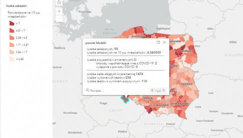 Aktualne dane dotyczące sytuacji epidemiologicznej w powiecie kłodzkim