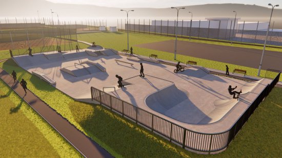 Urząd Miasta w Nowej Rudzie zaprezentował dwa warianty skateparku, spośród których jeden zostanie w przyszłości zrealizowany. 