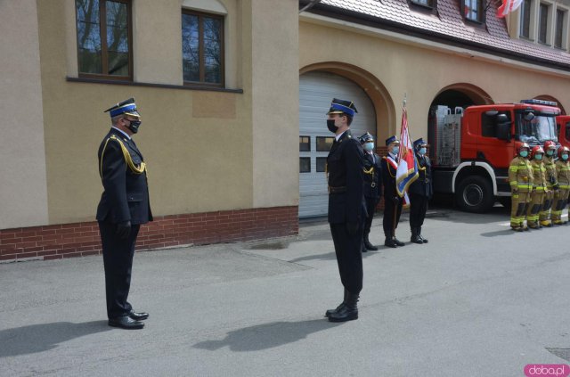 We wtorek, 4 maja na placu przed siedzibą Komendy Powiatowej Państwowej Straży Pożarnej w Kłodzku zorganizowane zostały powiatowe obchody Dnia Strażaka