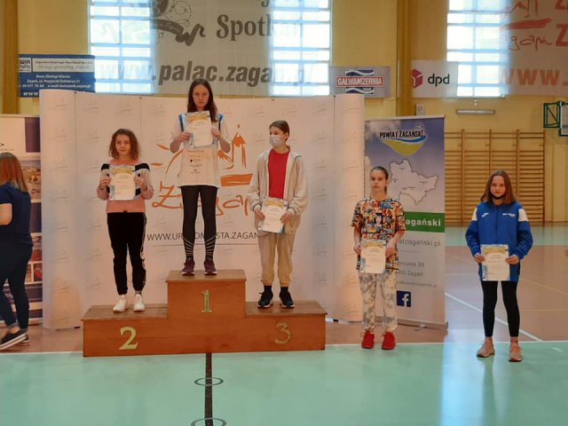 Maja Poręba zajęła zajęła I miejsce na 50 m stylem klasycznym  podczas III Żagańskiego Pucharu Sprintu