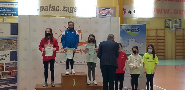 Maja Poręba zajęła zajęła I miejsce na 50 m stylem klasycznym  podczas III Żagańskiego Pucharu Sprintu