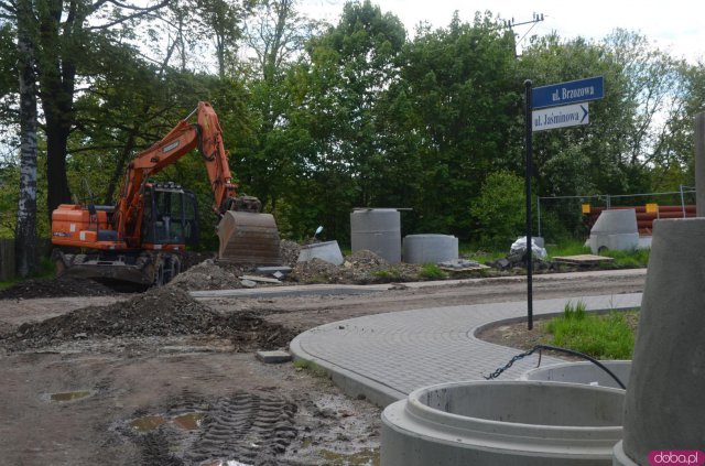 Trwa przebudowa ulicy Szpitalnej, Kołłątaja i Kopernika w Szczytnej.