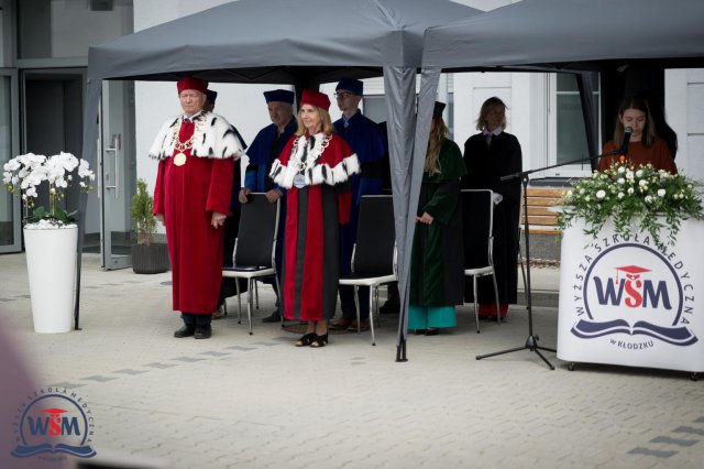 Uroczystość Czepkowania w Wyższej Szkole Medycznej w Kłodzku [Foto]