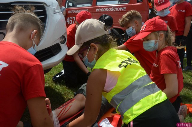 Zawody Dziecięcych i Młodzieżowych Drużyn Pożarniczych w Wojborzu [Foto]
