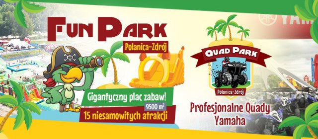 Już w tę sobotę, 14 sierpnia w godzinach od 11 do 16 czeka nas moc atrakcji z Eska Summer City, która odwiedzi Fun Park w Polanicy-Zdroju.