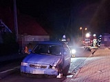 Zderzenie busa z osobówką w Ołdrzychowicach Kłodzkich [Foto]