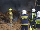 Pożar budynku gospodarczego w Szczytnej [Foto]