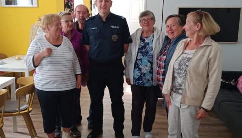 Policjanci spotkali się z seniorami w Dusznikch-Zdroju 