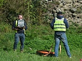 Prace prowadzone są pod nadzorem archeologa