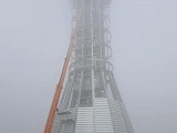 Zakończono budowę konstrukcji stanowej wieży na Śnieżniku 
