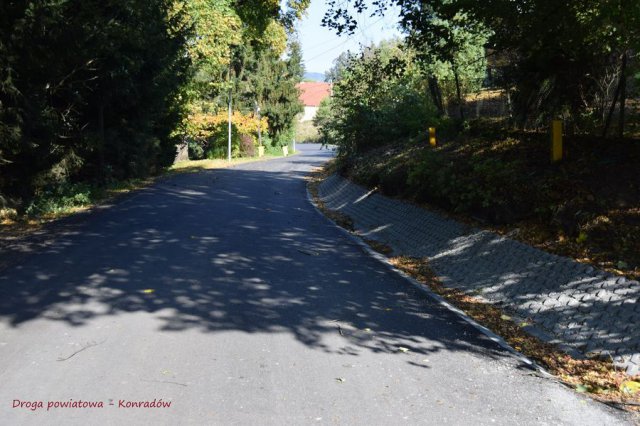 Zrealizowano kolejne remonty dróg powiatowych na terenie gminy Lądek-Zdrój