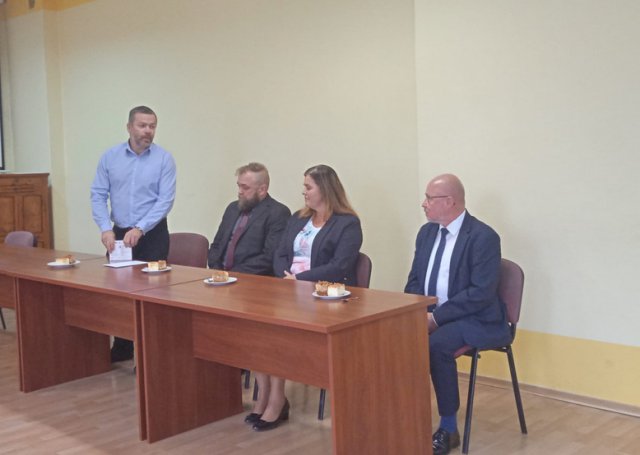 Pożegnanie ustępującego Burmistrza Szczytnej 