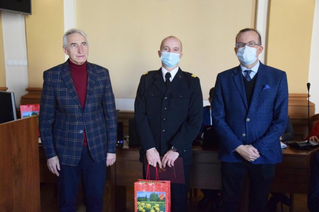 Podziękowania dla strażaków na XI Sesji Rady Powiatu Kłodzkiego