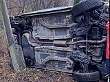 Zdarzenie drogowe na DK-8 w Szczytnej [Foto]
