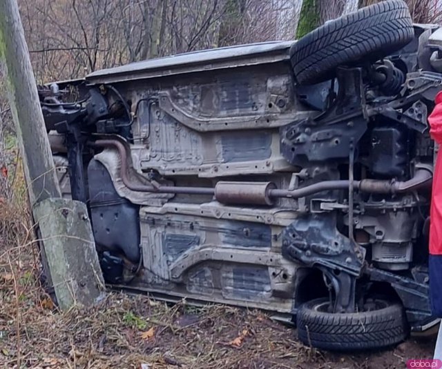 Zdarzenie drogowe na DK-8 w Szczytnej [Foto]