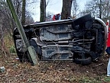 Zdarzenie drogowe na DK-8 w Szczytnej [Foto]