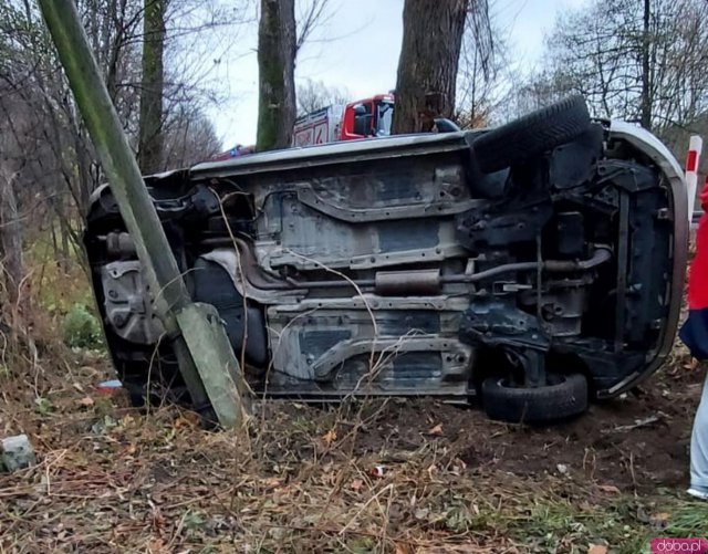 Zdarzenie drogowe na DK-8 w Szczytnej [Foto]