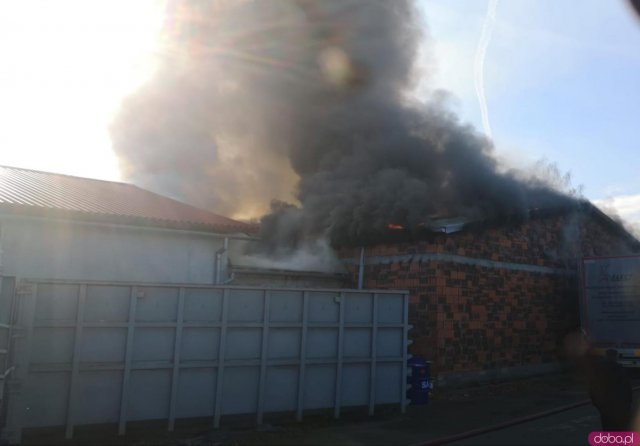 Pożar na Objazdowej w Kłodzku 