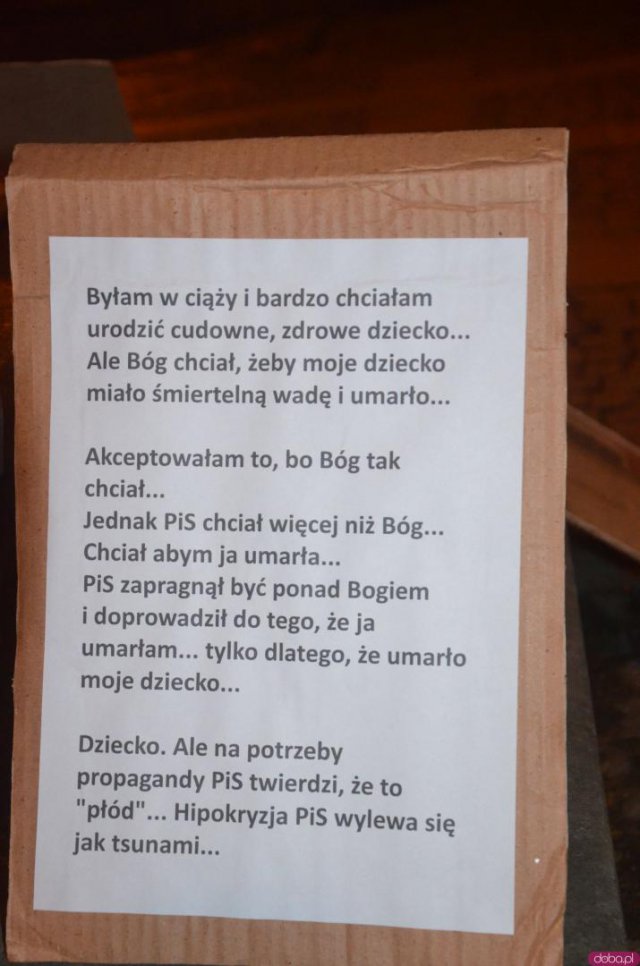 Ani jednej więcej! Niepodległe dla Izy- manifestacja w Kłodzku 