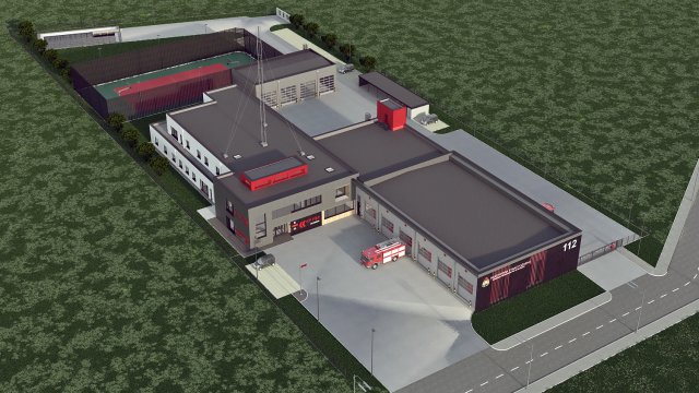 Budowa nowego obiektu Komendy Powiatowej Państwowej Straży Pożarnej oraz Jednostki Ratowniczo-Gaśniczej w Kłodzku