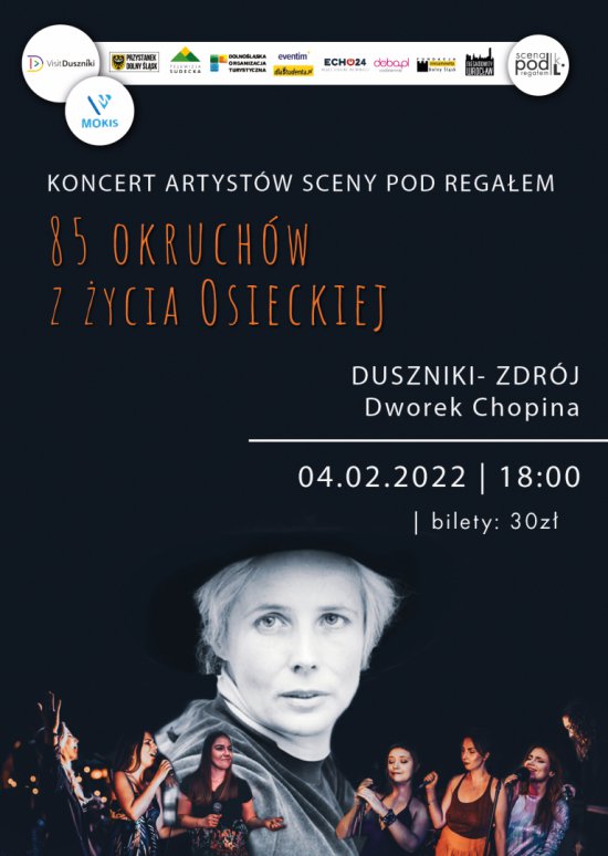 Koncerty poświęcone twórczości Agnieszki Osieckiej z okazji jubileuszu jej 85. urodzin