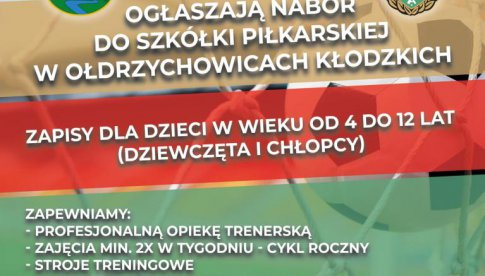 Gmina Kłodzko: trwa nabór do szkółki piłkarskiej