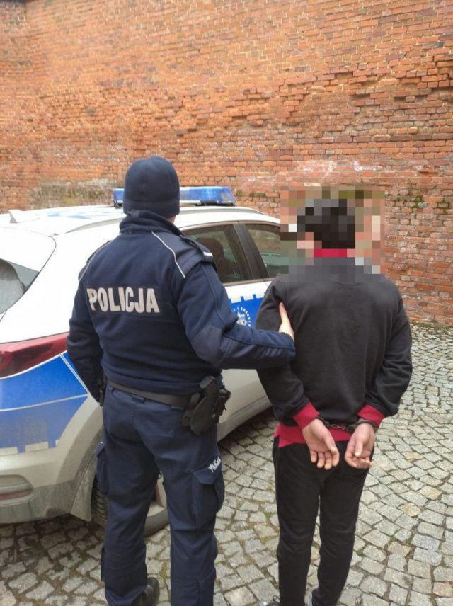 Policjanci zatrzymali obywatela Gruzji, który okradał pracodawcę