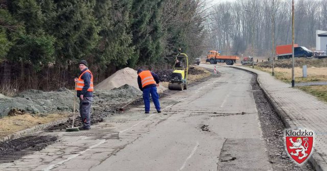 Trwa remont ul. Lipowej w Kłodzku 