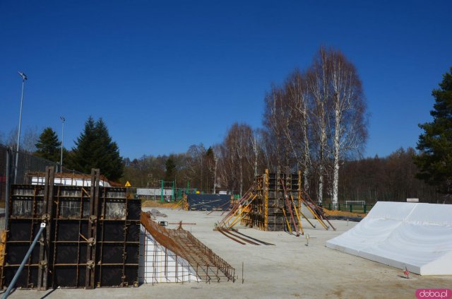 Polanicki skatepark już w maju. Plany dotyczące OSiR-u są jednak znacznie większe 