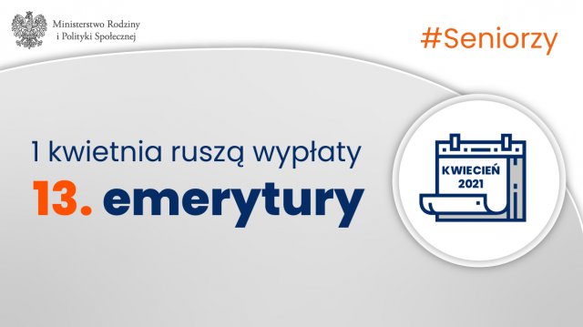 Ruszają wypłaty trzynastej emerytury